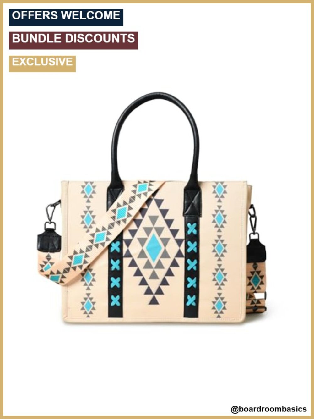 Canvas Tote Bag Large Shoulder Bag with Zipper Crossbody Work Travel College